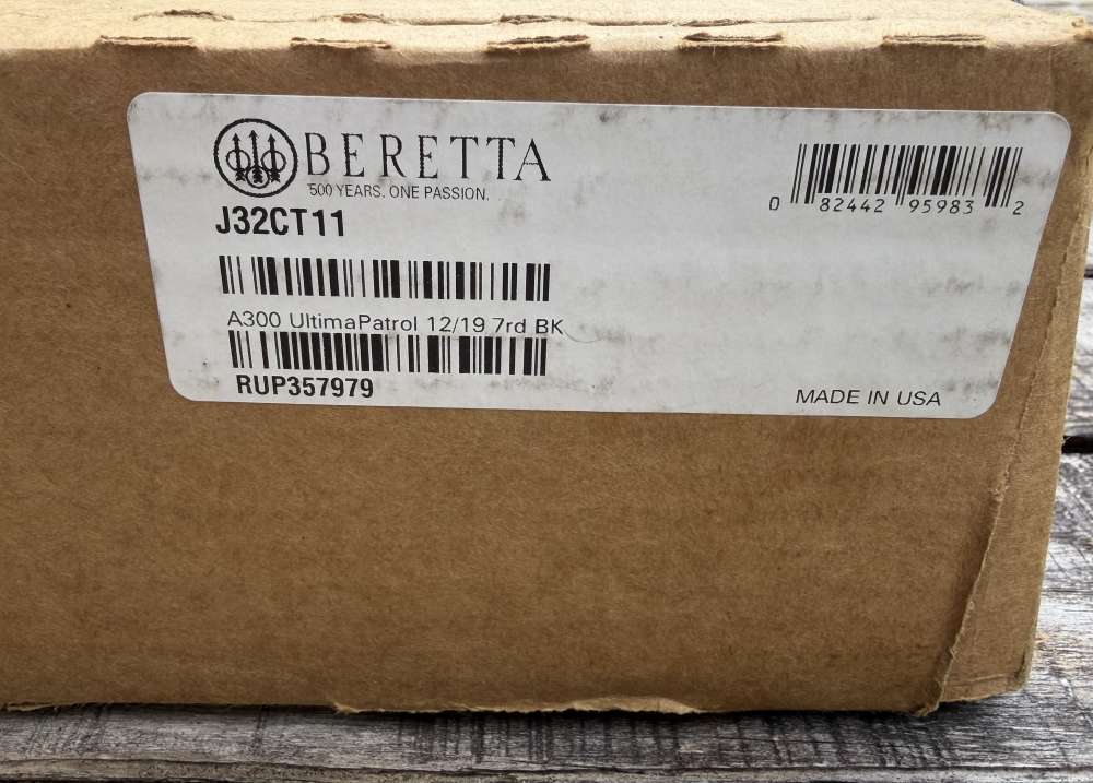BERETTA A300 ULTIMA PATROL 12 gauge 19.1" 1¢ NO RESERVE AUCTION-img-34