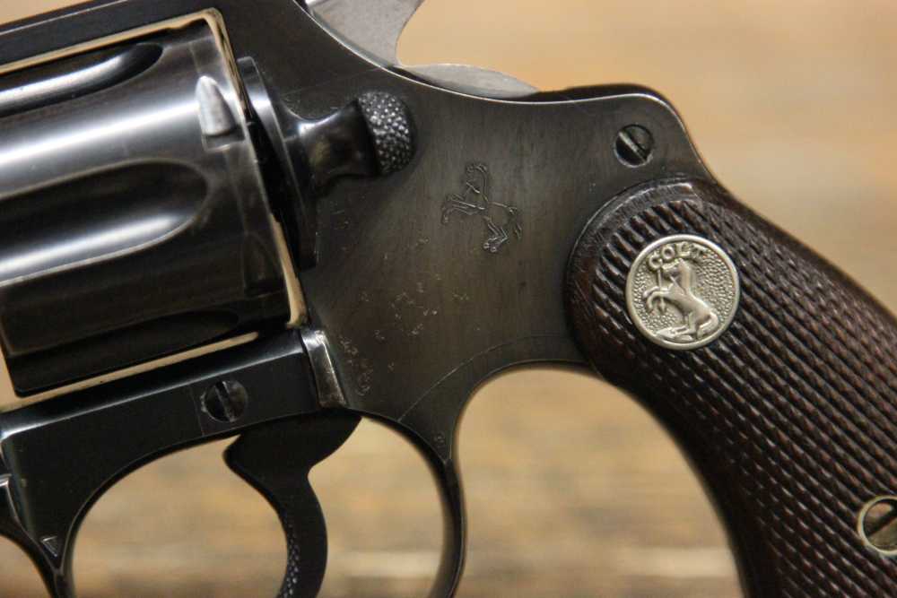 Colt Police Positive .32 S&W Long mfg. 1929 6" Blued-img-3