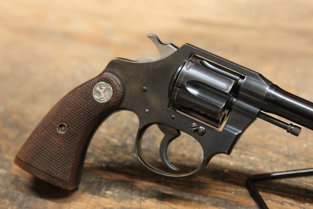 Colt Police Positive .32 S&W Long mfg. 1929 6" Blued-img-9