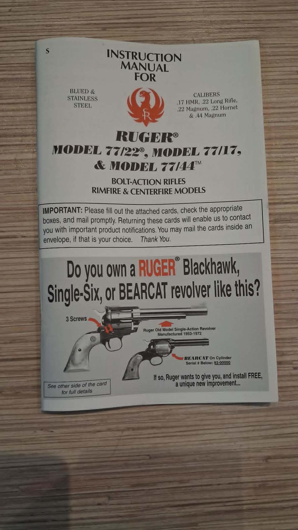 Ruger 77/17 Rotary Magazine 7024 22" Barrel 17 HMR LEUPOLD VARI X 3X9 SCOPE-img-16
