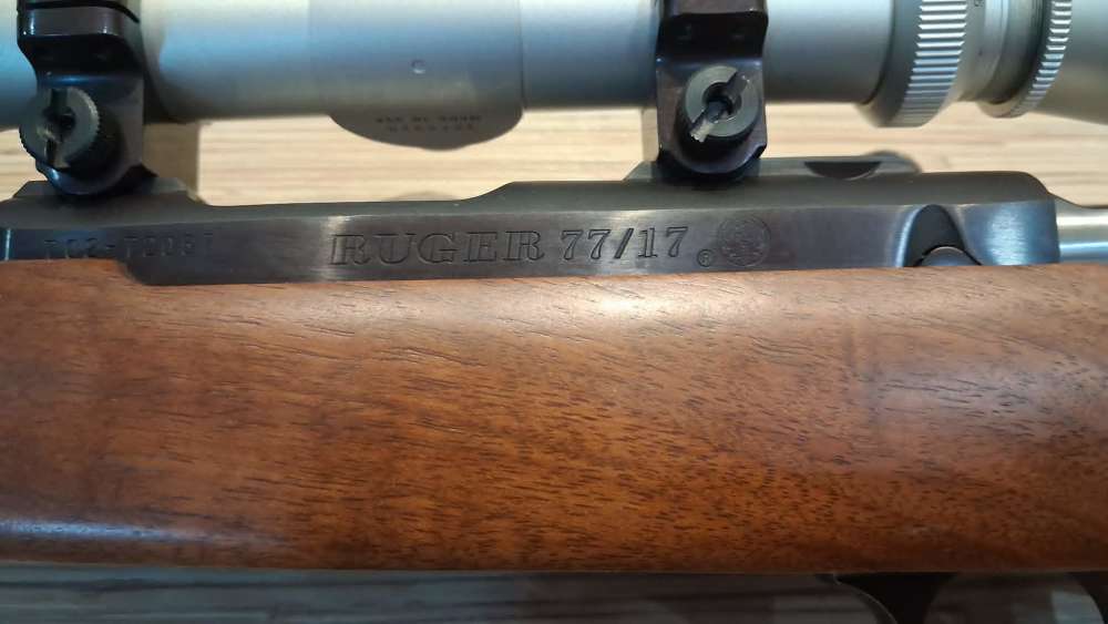 Ruger 77/17 Rotary Magazine 7024 22" Barrel 17 HMR LEUPOLD VARI X 3X9 SCOPE-img-10