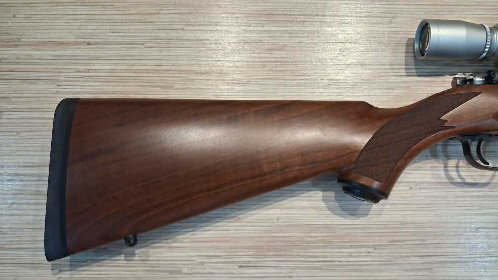 Ruger 77/17 Rotary Magazine 7024 22" Barrel 17 HMR LEUPOLD VARI X 3X9 SCOPE-img-1