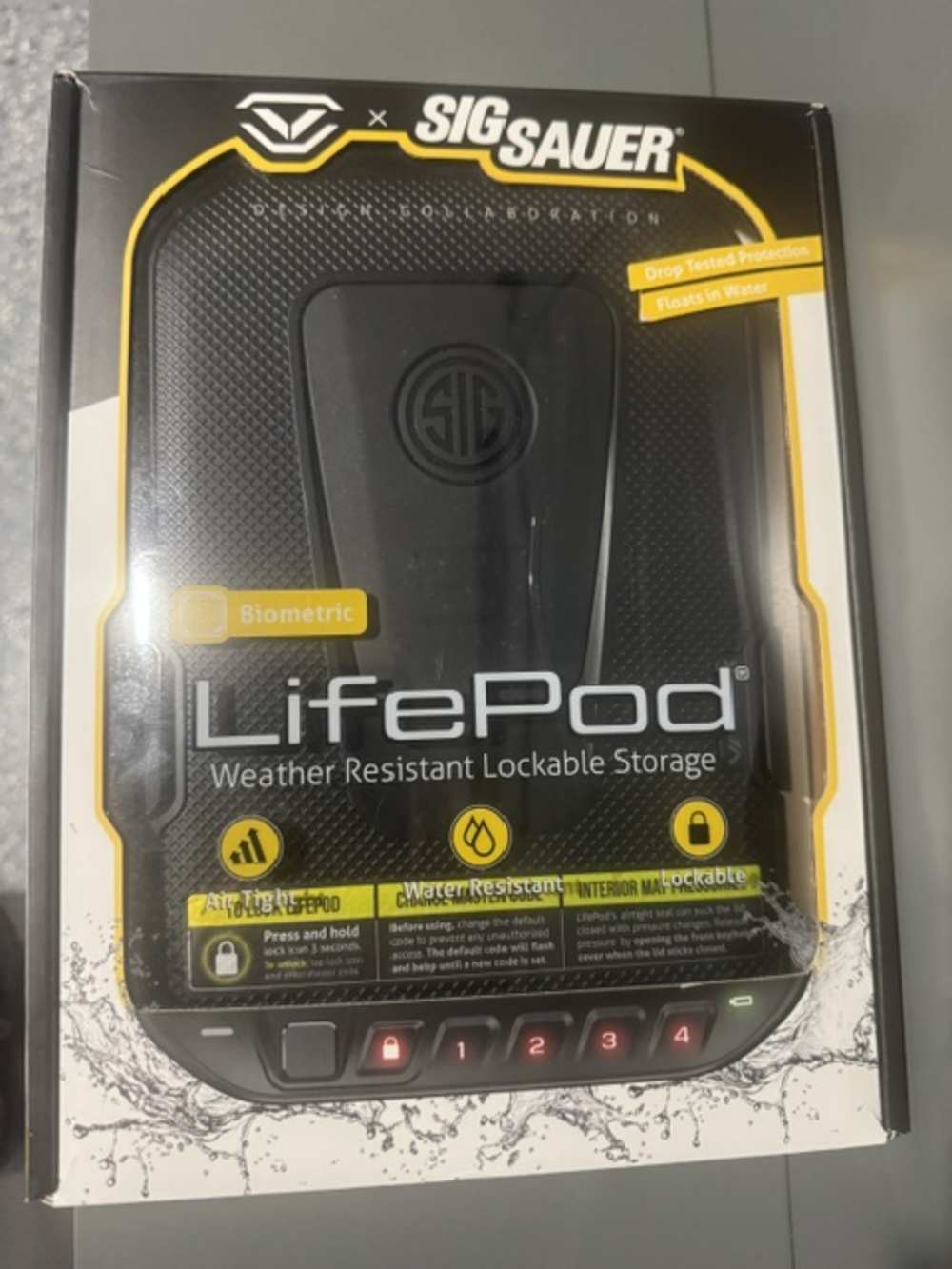 Sig Lifepod Gun Safe - Like New - NO CC FEE-img-0