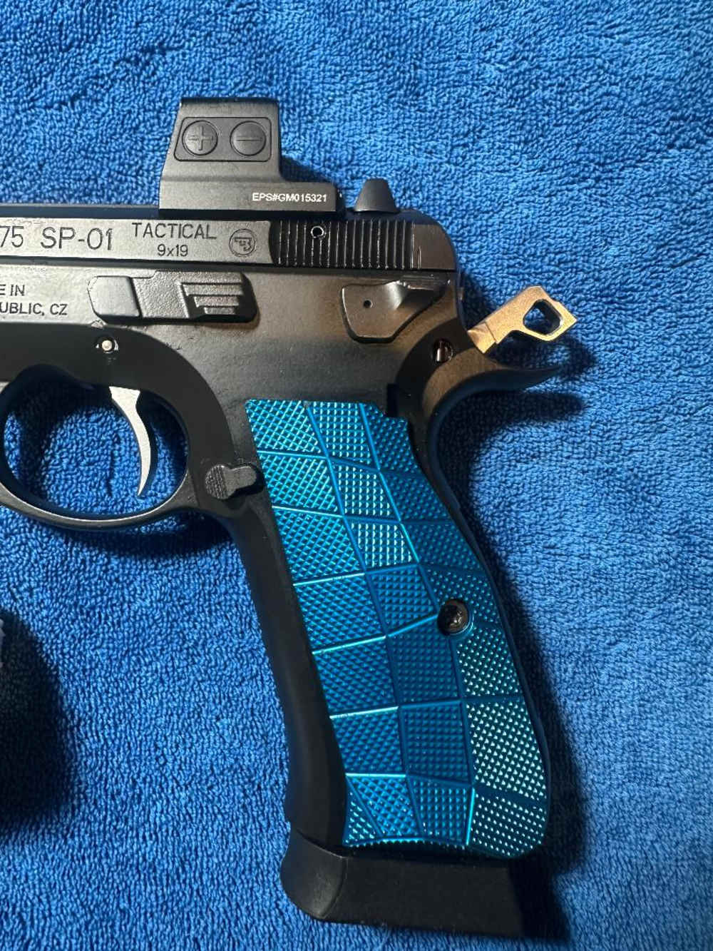 SP-01 TACTICAL , PORTED, CGW PRO TRIGGER KIT, EPS OPTIC, LOK GRIPS-img-2