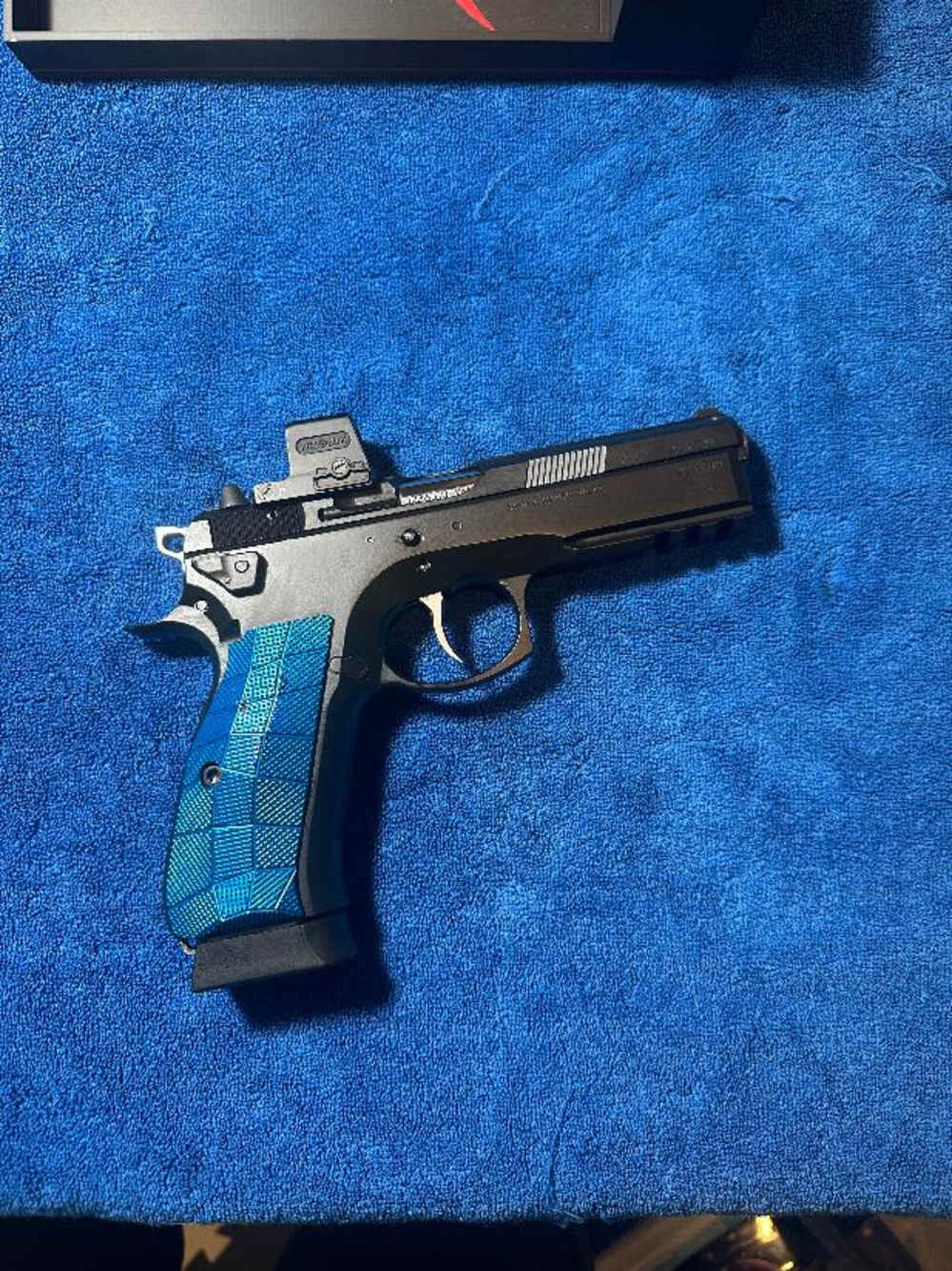 SP-01 TACTICAL , PORTED, CGW PRO TRIGGER KIT, EPS OPTIC, LOK GRIPS-img-1