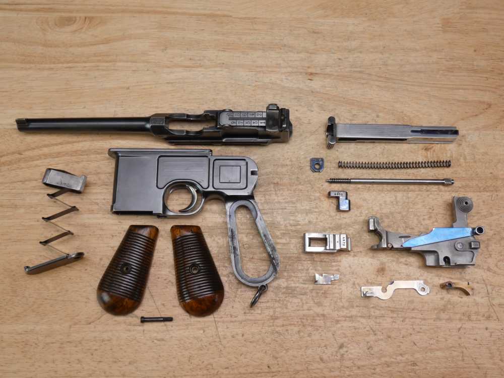 CLEAN Mauser C96 Commercial Conehammer - 7.63x25mm - Broomhandle - C -img-42