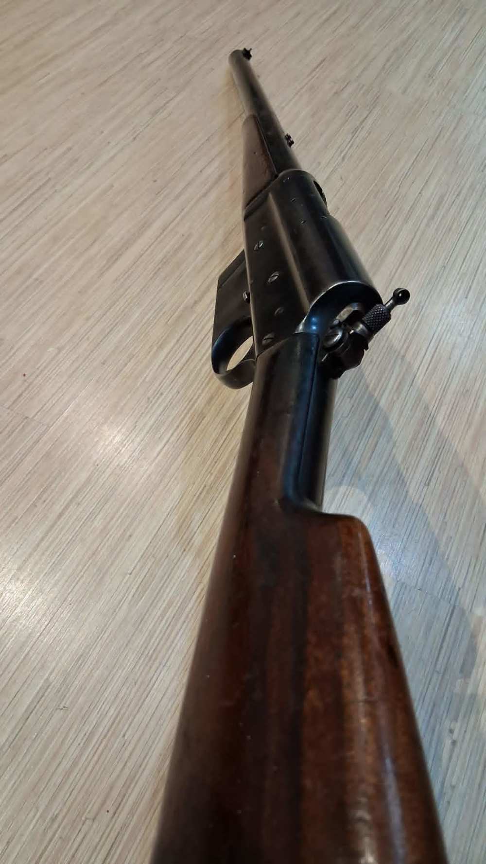 REMINGTON MODEL 8 1908 300 SAVAGE SEMI AUTO RIFLE WITH PEEP SIGHT-img-17