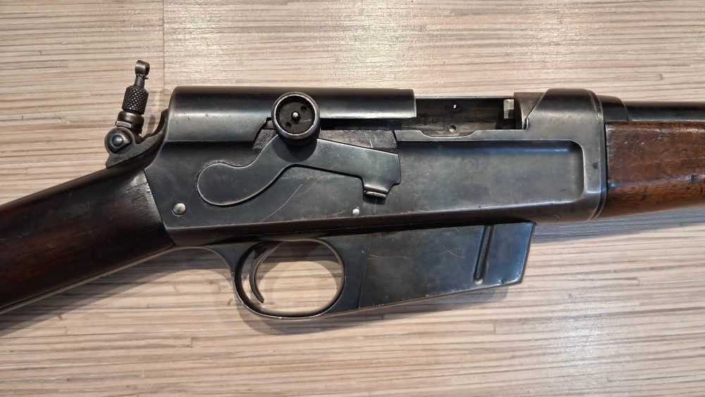 REMINGTON MODEL 8 1908 300 SAVAGE SEMI AUTO RIFLE WITH PEEP SIGHT-img-2