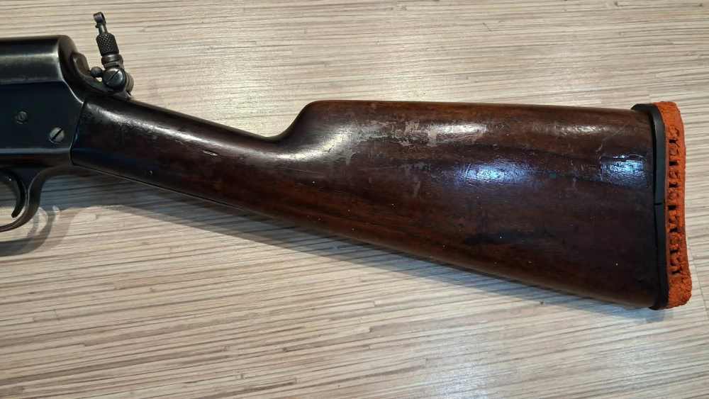 REMINGTON MODEL 8 1908 300 SAVAGE SEMI AUTO RIFLE WITH PEEP SIGHT-img-7