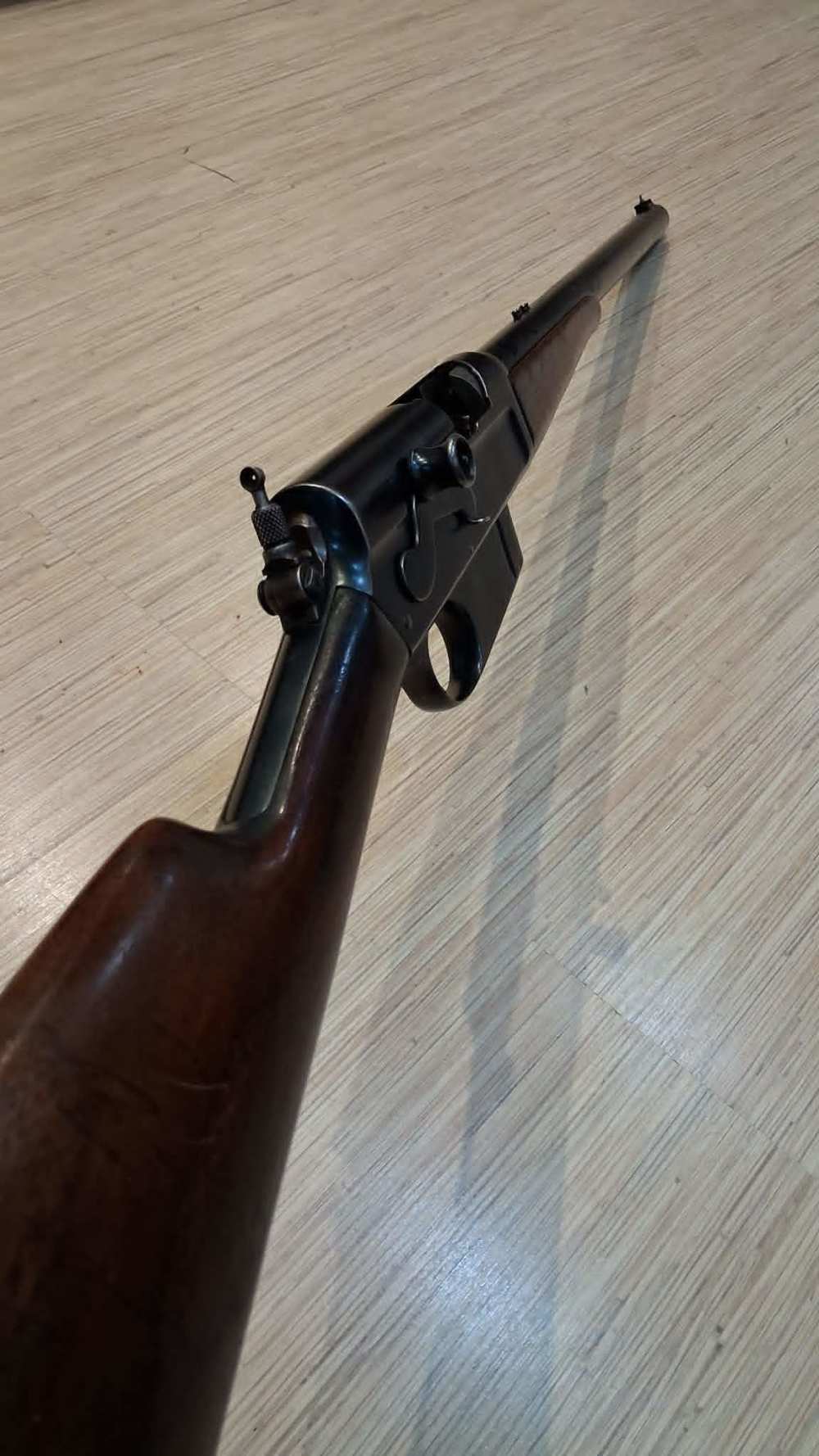 REMINGTON MODEL 8 1908 300 SAVAGE SEMI AUTO RIFLE WITH PEEP SIGHT-img-16