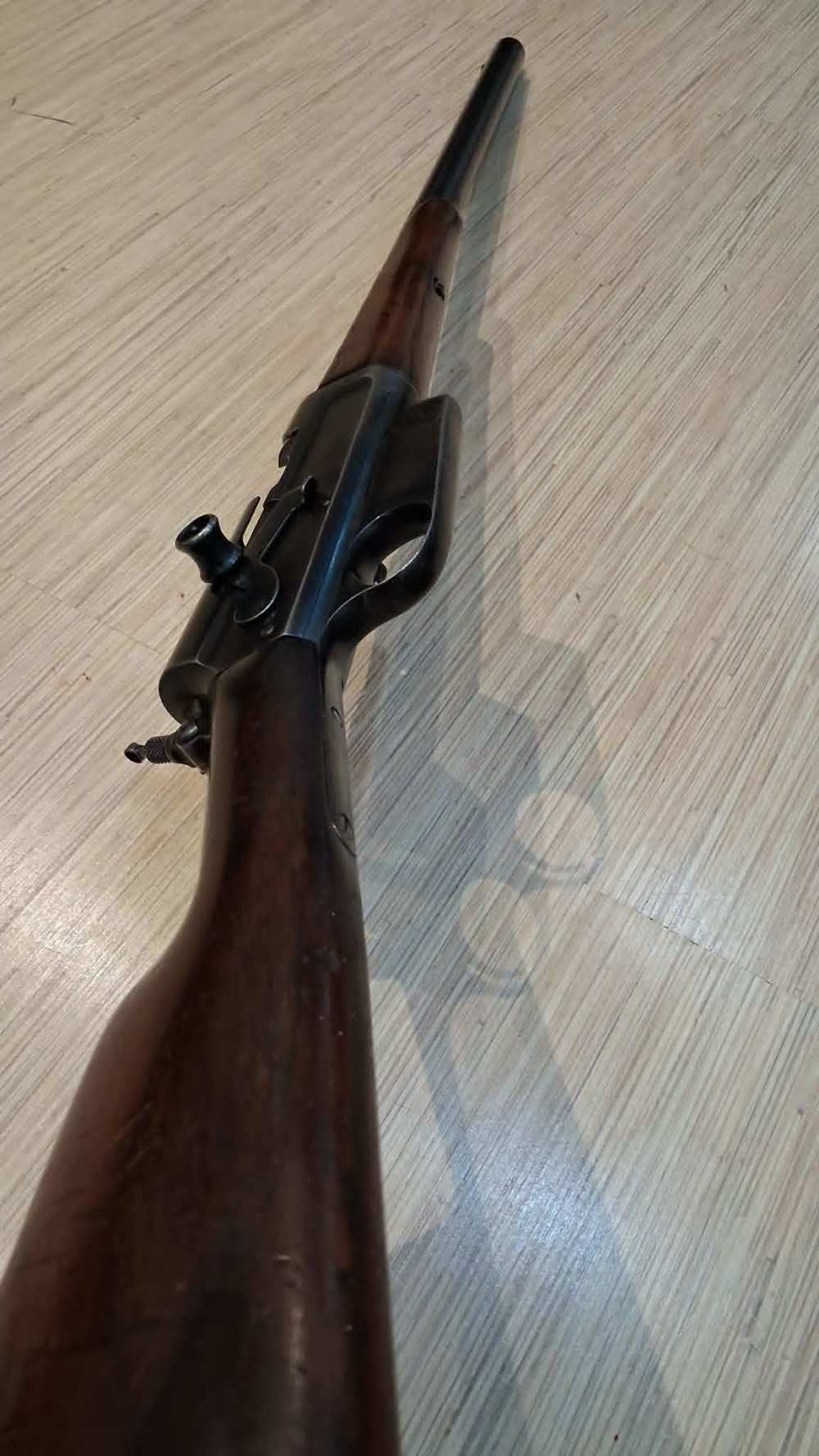 REMINGTON MODEL 8 1908 300 SAVAGE SEMI AUTO RIFLE WITH PEEP SIGHT-img-18