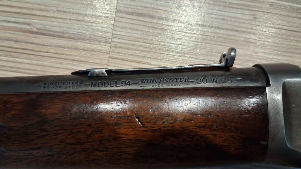 WINCHESTER 1894 30WCF PRE-64 1940 LEVER ACTION NICE!-img-10