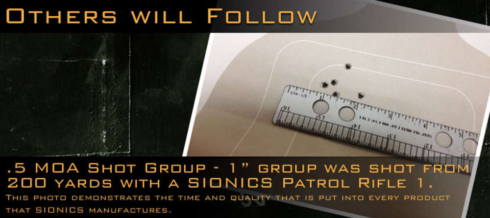 SIONICS SAR-15 PATOL RIFLE III 5.56 POLICE / MILITARY RIFLE-img-4