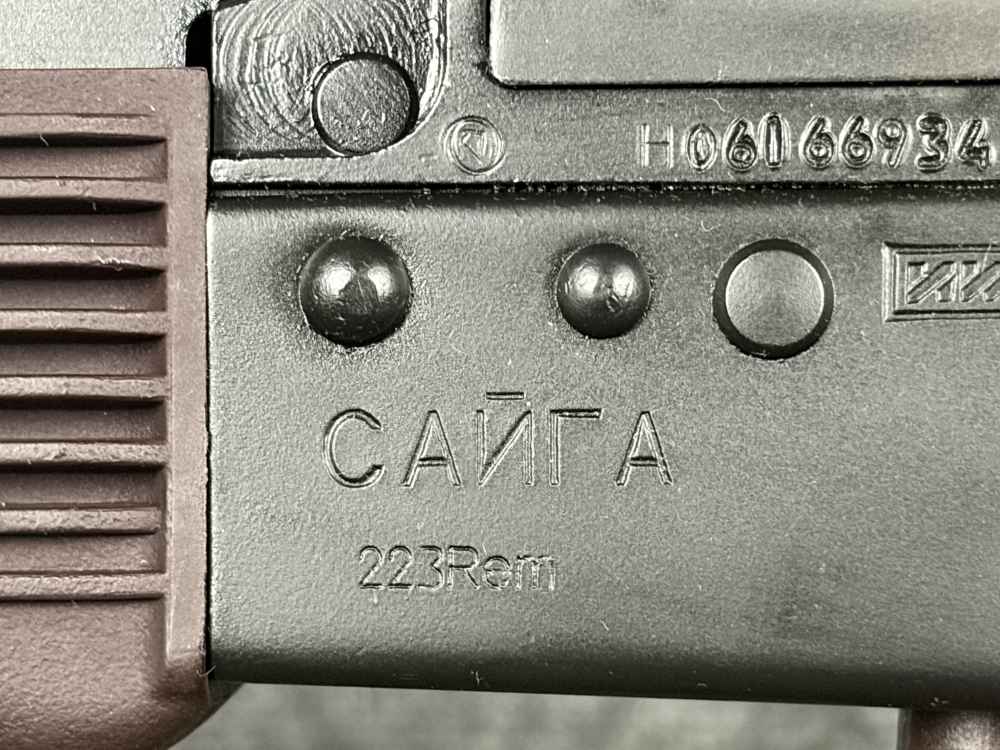 2006 Russian Izhmash Saiga 223 AK-101 conv. 5.56 AK74 takes 74 Mags!-img-11