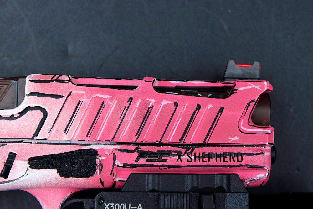 PEC Defense X Shepherd Zaffiri Glock 17 Gen 3 Custom 9mm Surefire X-300 G17-img-9