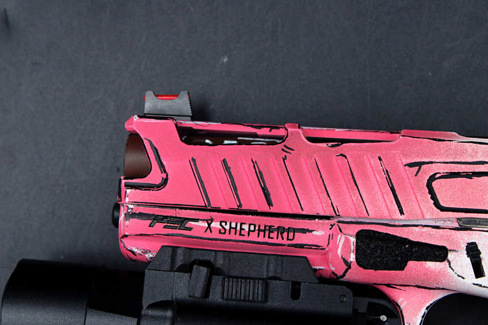 PEC Defense X Shepherd Zaffiri Glock 17 Gen 3 Custom 9mm Surefire X-300 G17-img-18