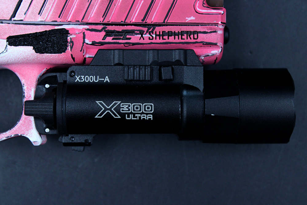 PEC Defense X Shepherd Zaffiri Glock 17 Gen 3 Custom 9mm Surefire X-300 G17-img-10