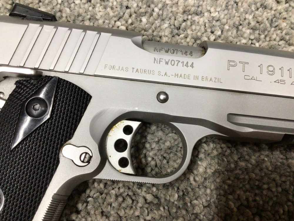 Taurus PT-1911 AR 45acp 5” Stainless-img-10