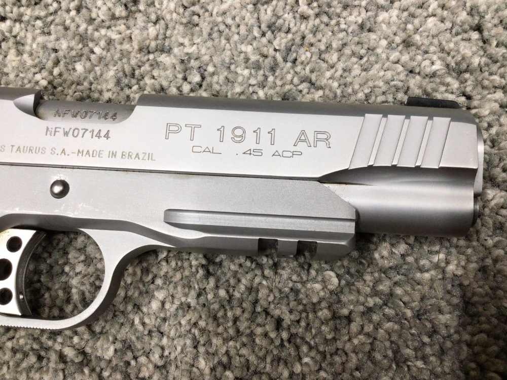 Taurus PT-1911 AR 45acp 5” Stainless-img-11