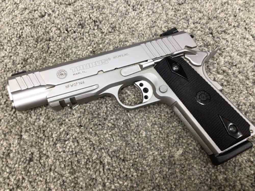 Taurus PT-1911 AR 45acp 5” Stainless-img-1