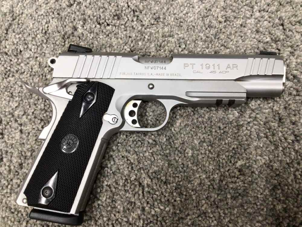 Taurus PT-1911 AR 45acp 5” Stainless-img-2