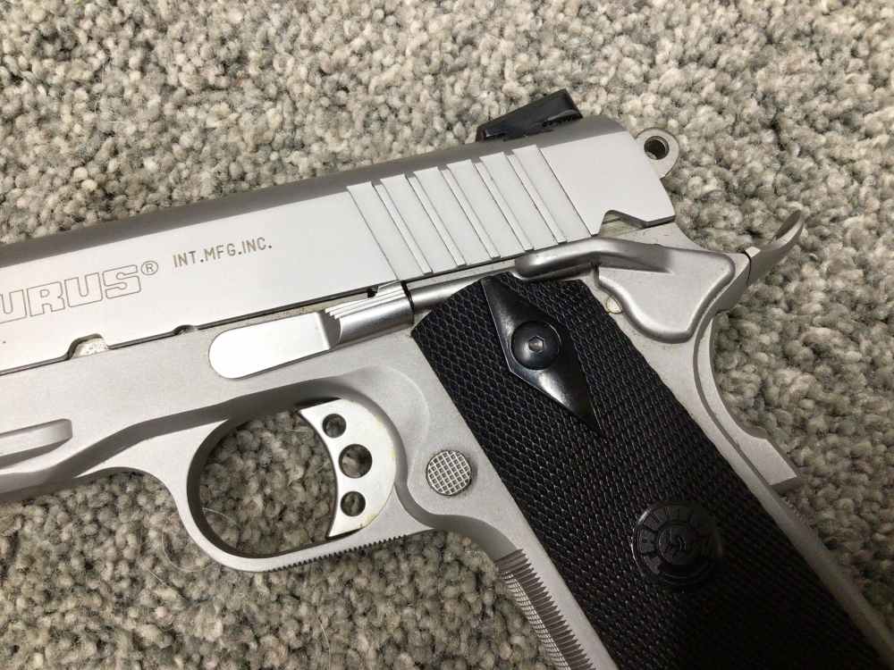 Taurus PT-1911 AR 45acp 5” Stainless-img-4