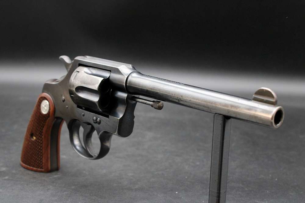 1931 Colt Official Police .38 Spl 6" BBL Six Shooter Service Revolver-img-20