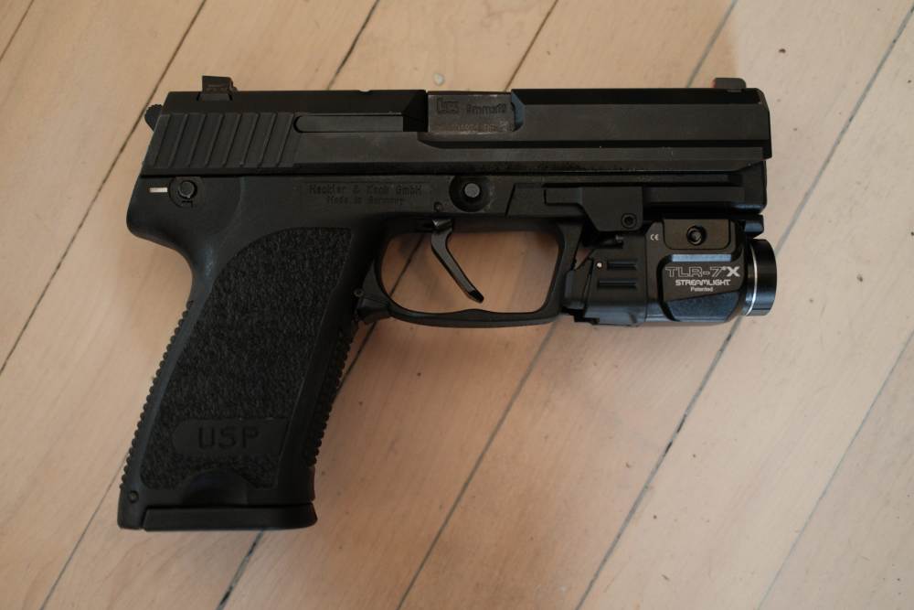  H&K USP9 V1 9mm - Fully Upgraded Trigger, Match Hammer, Trijicon Sights-img-2