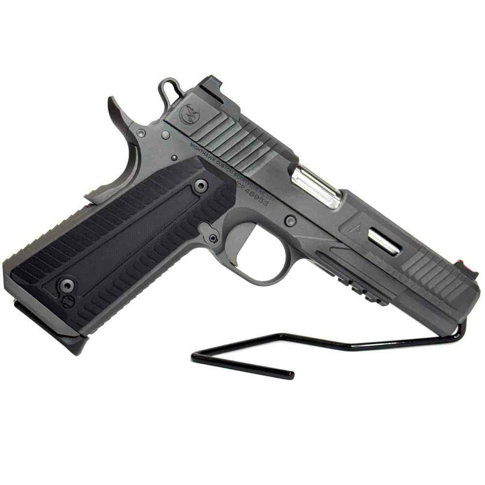 Nighthawk Custom Agent2 Gov Recon 45ACP 5", G10 Railscale Grips NH-Agent-45-img-4
