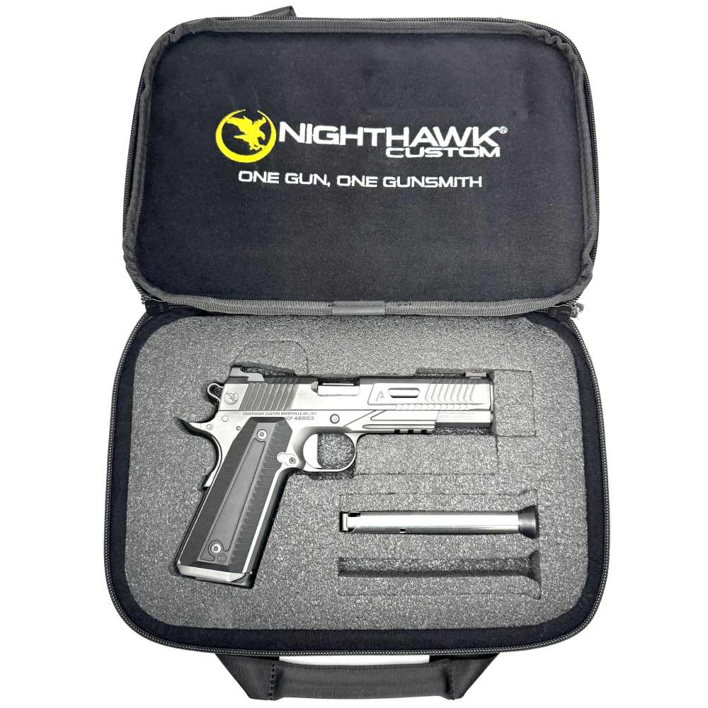Nighthawk Custom Agent2 Gov Recon 45ACP 5", G10 Railscale Grips NH-Agent-45-img-8