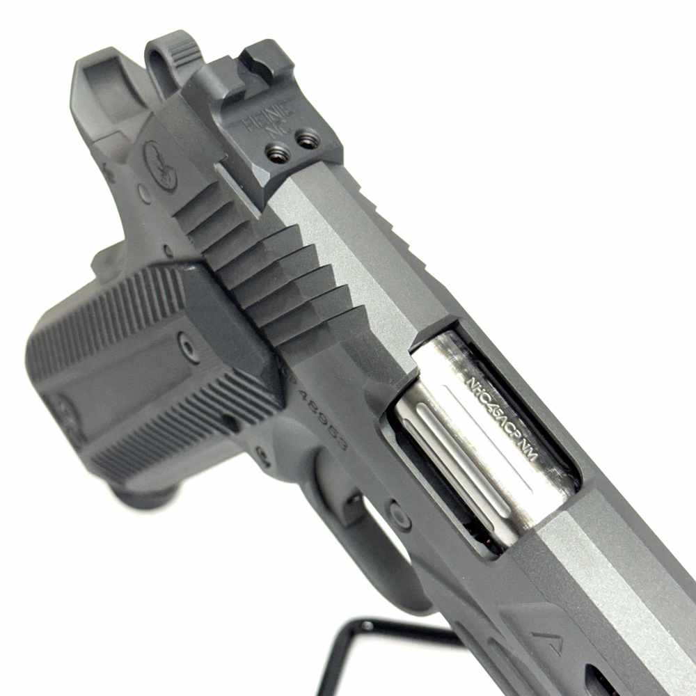 Nighthawk Custom Agent2 Gov Recon 45ACP 5", G10 Railscale Grips NH-Agent-45-img-5