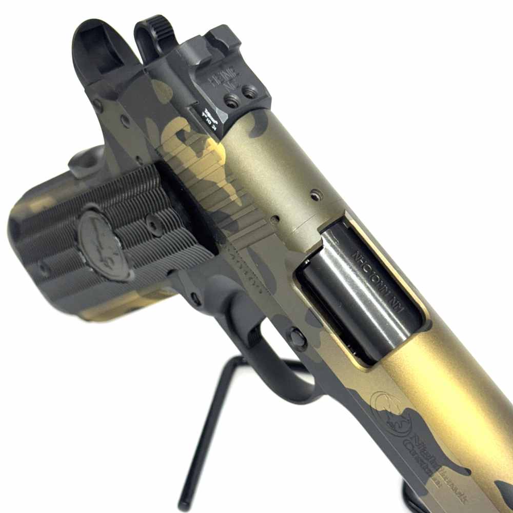 NIB Nighthawk Custom Shadow Hawk Commander 10MM 4.25" IOS Cut, Flat Trigger-img-4