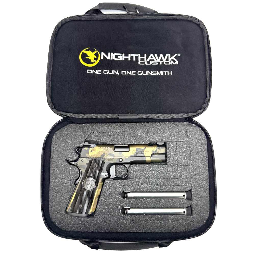 NIB Nighthawk Custom Shadow Hawk Commander 10MM 4.25" IOS Cut, Flat Trigger-img-6