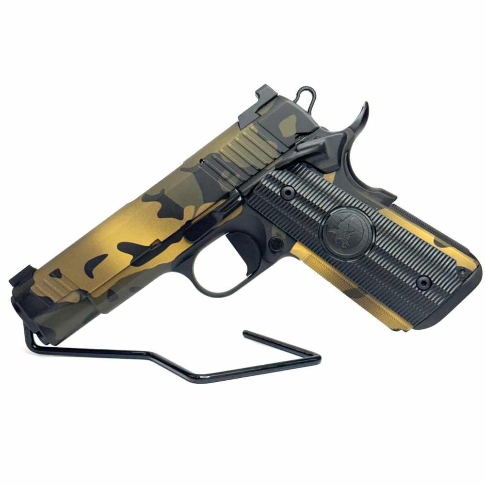 NIB Nighthawk Custom Shadow Hawk Commander 10MM 4.25" IOS Cut, Flat Trigger-img-0