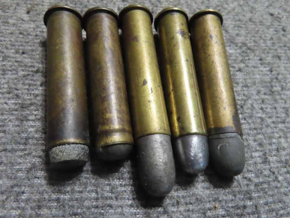 25 ROUNDS ANTIQUE 45/70 CARTRIDGE COLLECTION, MANY MAKERS, HEADSTAMPS-img-2