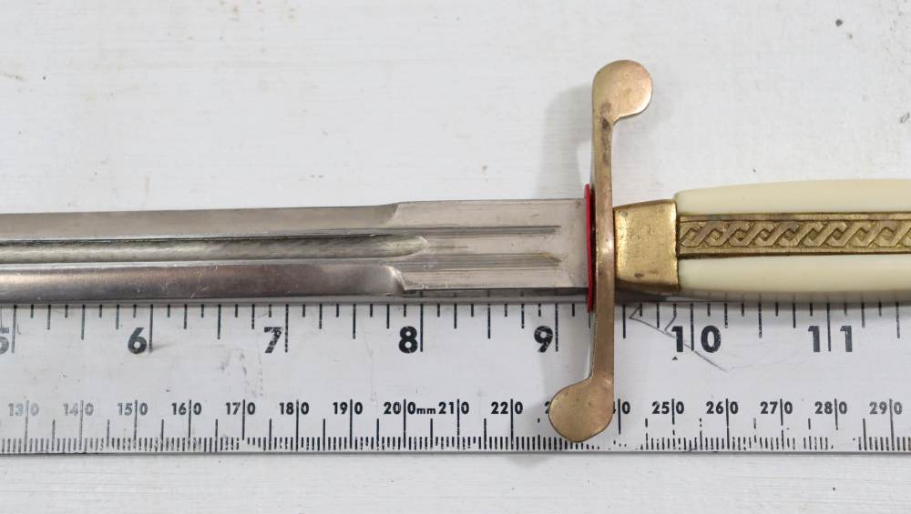 ORG 1950's SOVIET NAVAL OFFICER'S PARADE DIRK W/ BELT AND HANGERS-img-14