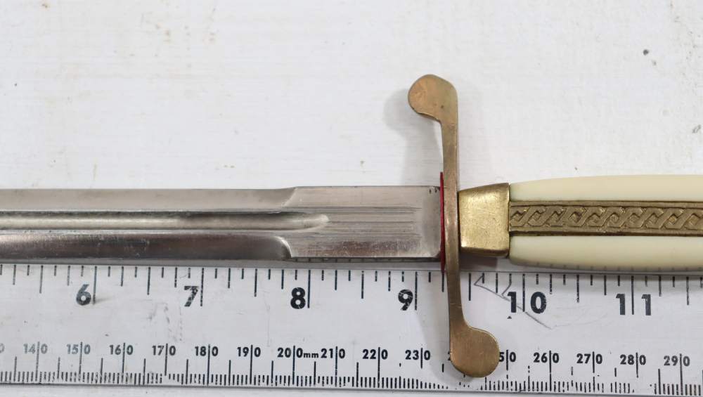 ORG 1950's SOVIET NAVAL OFFICER'S PARADE DIRK W/ BELT AND HANGERS-img-17