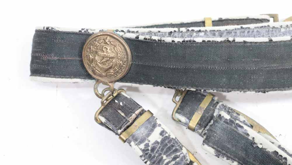 ORG 1950's SOVIET NAVAL OFFICER'S PARADE DIRK W/ BELT AND HANGERS-img-8