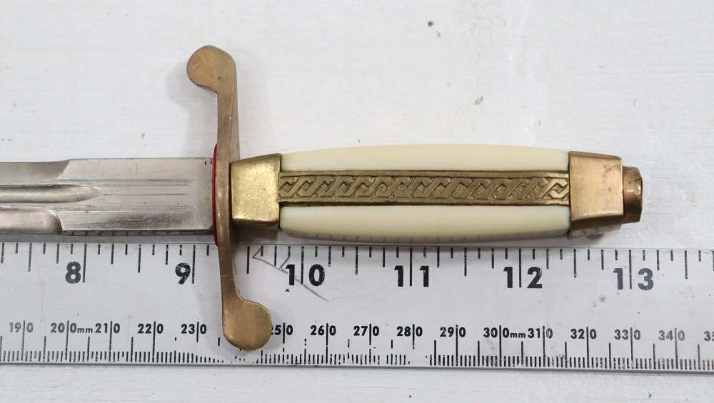 ORG 1950's SOVIET NAVAL OFFICER'S PARADE DIRK W/ BELT AND HANGERS-img-18