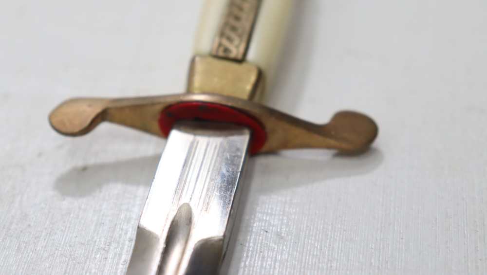 ORG 1950's SOVIET NAVAL OFFICER'S PARADE DIRK W/ BELT AND HANGERS-img-21