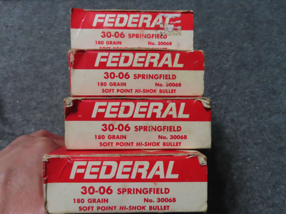 4 BOXES-78 ROUNDS FEDERAL FACTORY 30-06 SPORTING AMMUNITION-img-6