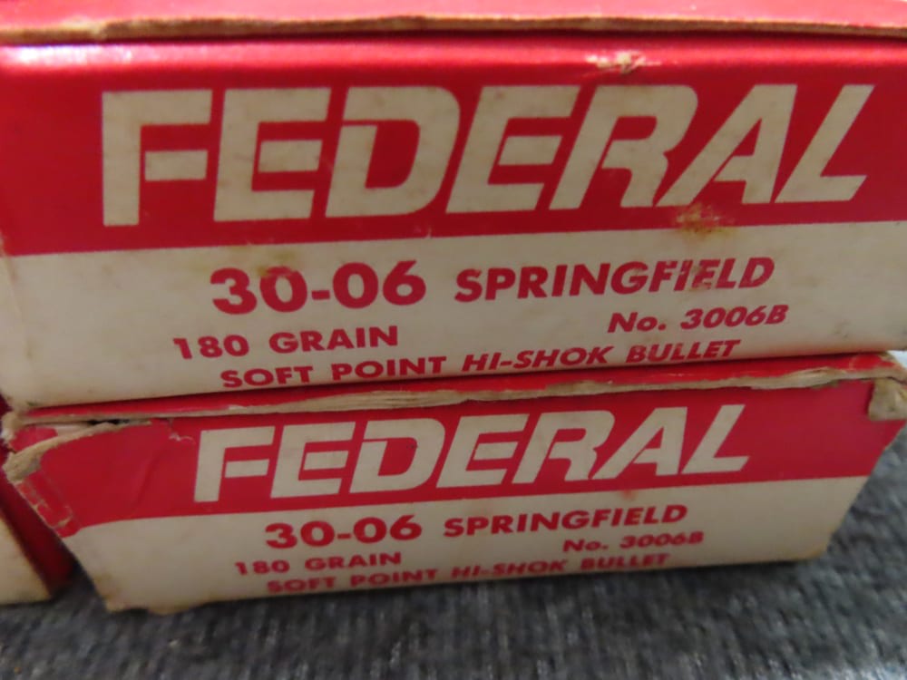 4 BOXES-78 ROUNDS FEDERAL FACTORY 30-06 SPORTING AMMUNITION-img-1