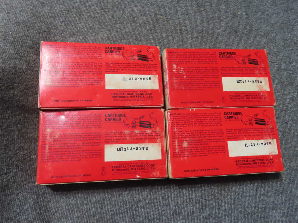 4 BOXES-78 ROUNDS FEDERAL FACTORY 30-06 SPORTING AMMUNITION-img-4