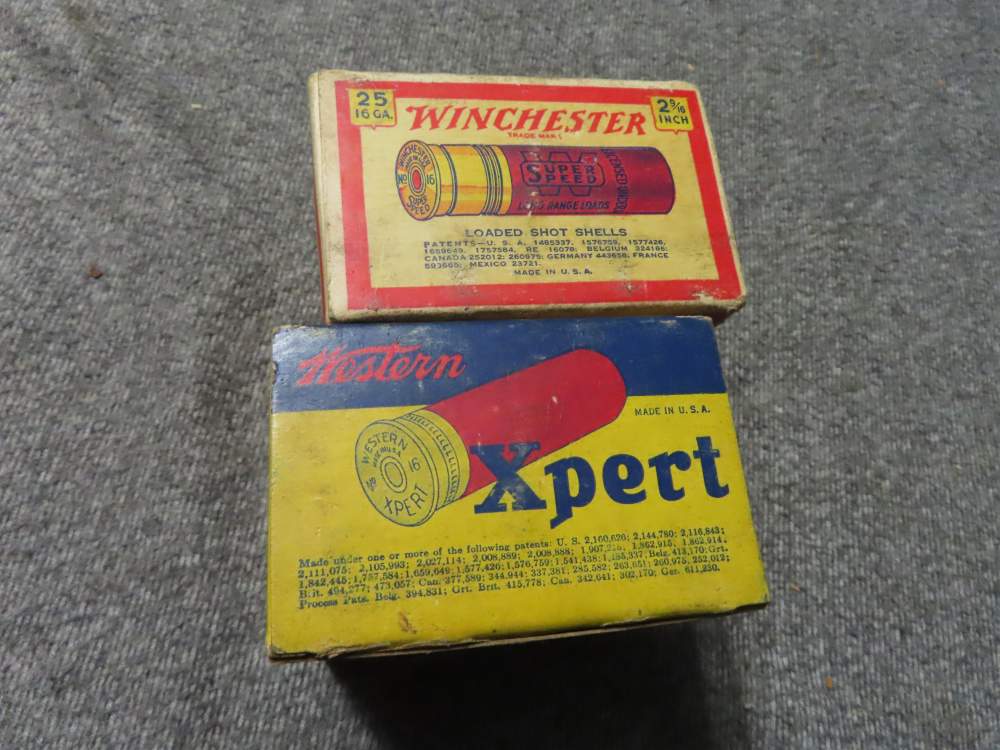 2 FULL BOXES, 50 VINTAGE 16 GAUGE "SHORT" 2 9/16" SHOTGUN SHELLS-img-17
