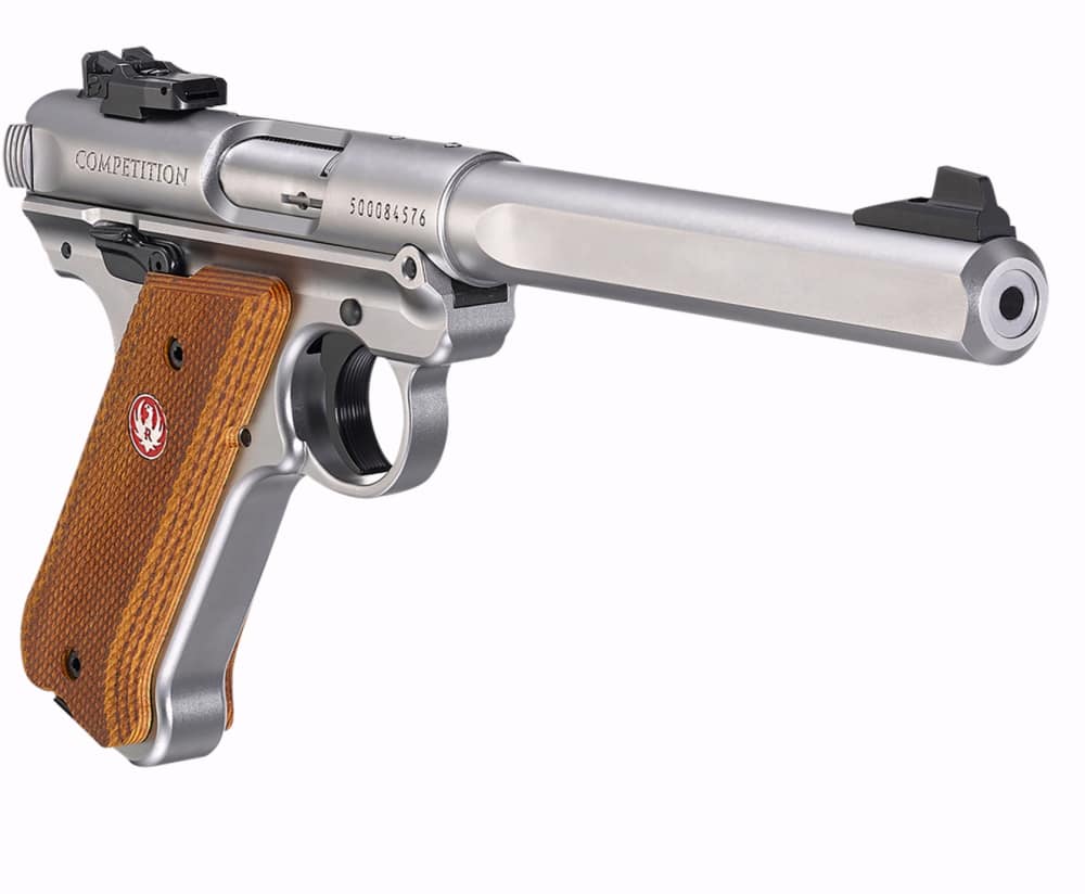 Ruger Mark IV Competition .22 LR 6.88" Slab-Sided Bull Barrel – 10+1-img-1