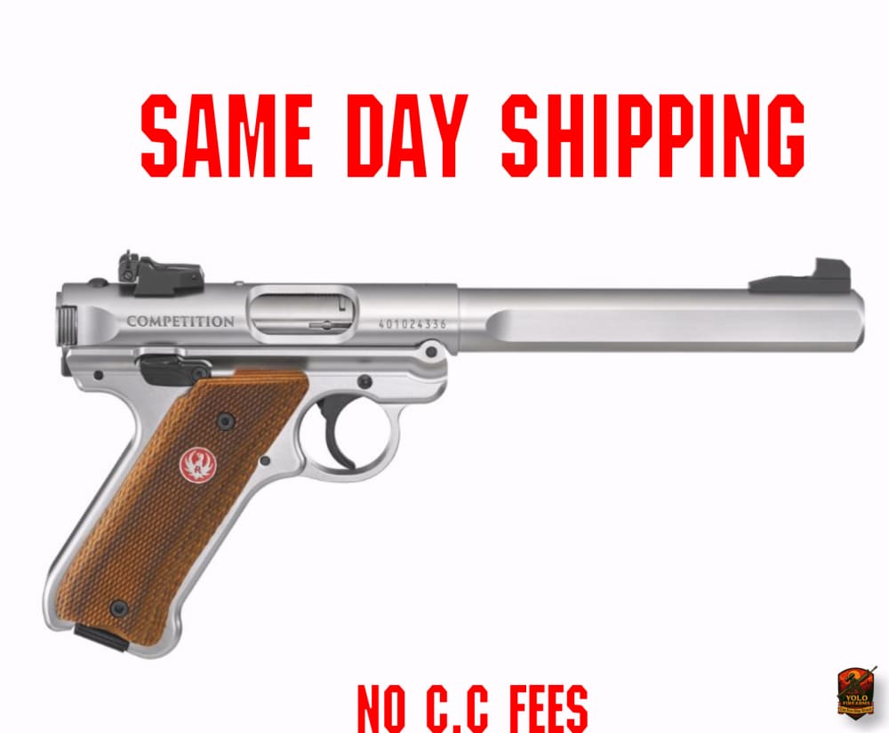 Ruger Mark IV Competition .22 LR 6.88" Slab-Sided Bull Barrel – 10+1-img-0