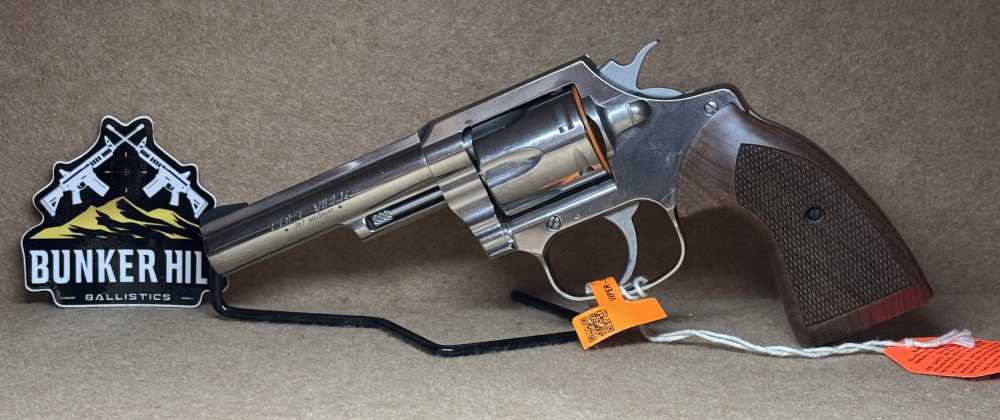 Colt Viper .357 Magnum Revolver - 4.25" Barrel - Standard Stainless - Walnu-img-0