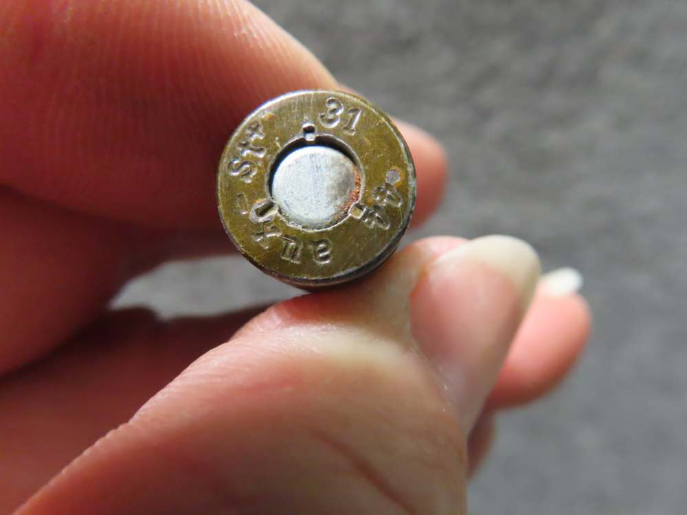 FULL BOX 15 ROUNDS WWII GERMAN 8mm MAUSER AMMO S.M.E. LONG 1944 DATE-img-3