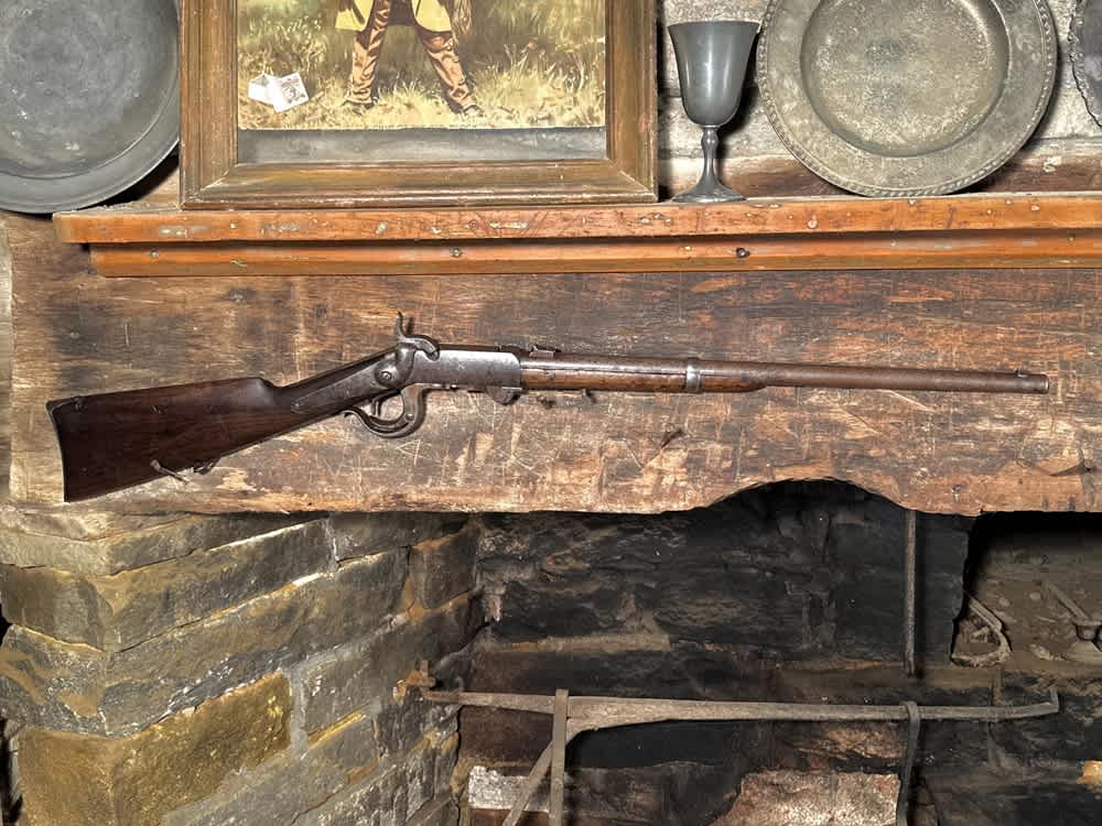 American Civil War Burnside Percussion .54 Breechloading US Cavalry Carbine-img-0