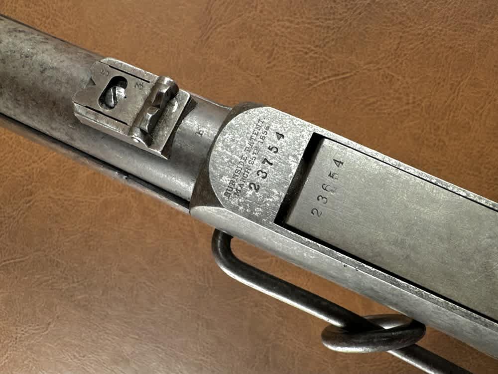 American Civil War Burnside Percussion .54 Breechloading US Cavalry Carbine-img-7